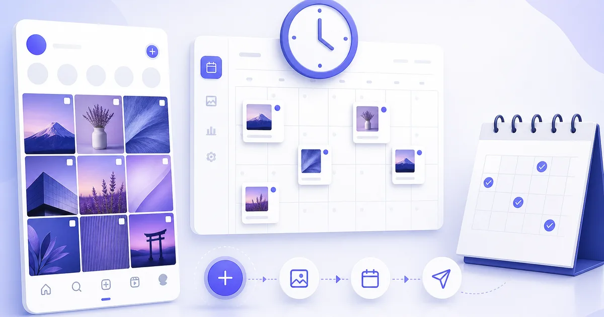How to Schedule Instagram Posts in 2026 (Step-by-Step)