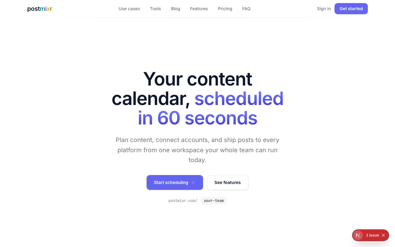 Updated Homepage