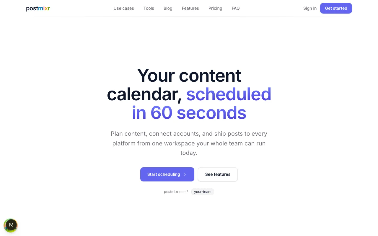 Updated Homepage