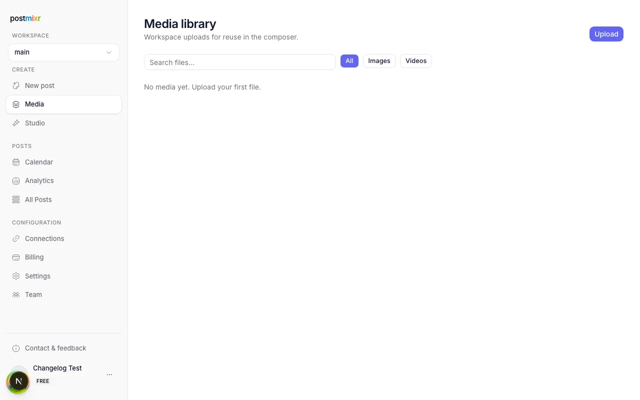 Updated Media library