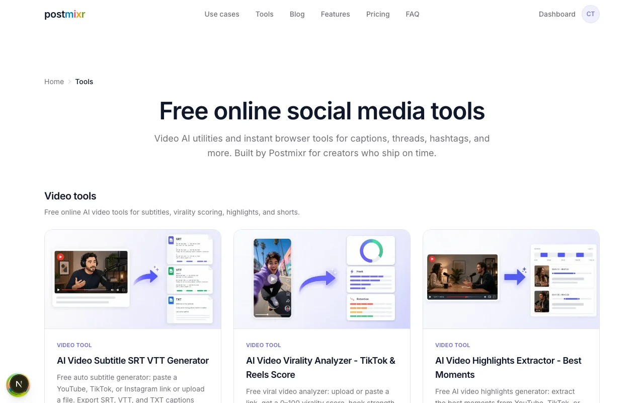Updated Tools